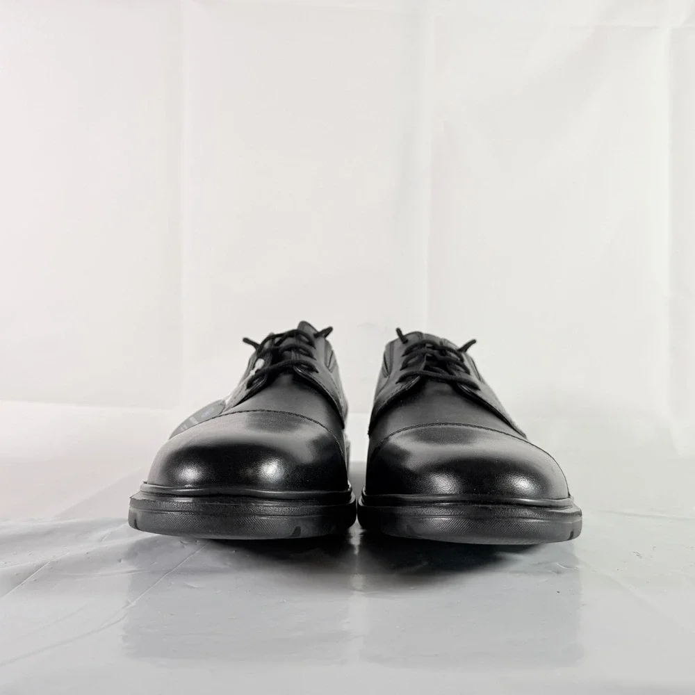 Bostonian‎ Luglite Cap Men's Size 10 M Black Leather Waterproof Dress Shoes New